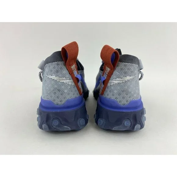 Nike React ISPA Wolf Grey Women's Size 6 Sneakers Shoes Gray Purple - Picture 8 of 12